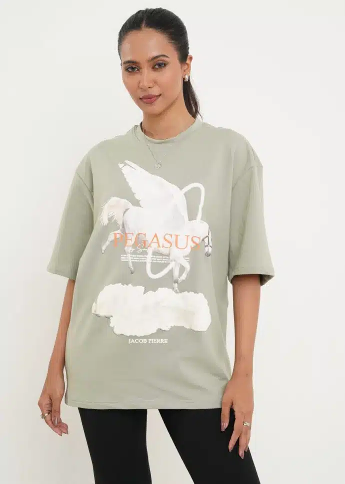 Cropped Minimal Black Tee - Image 2