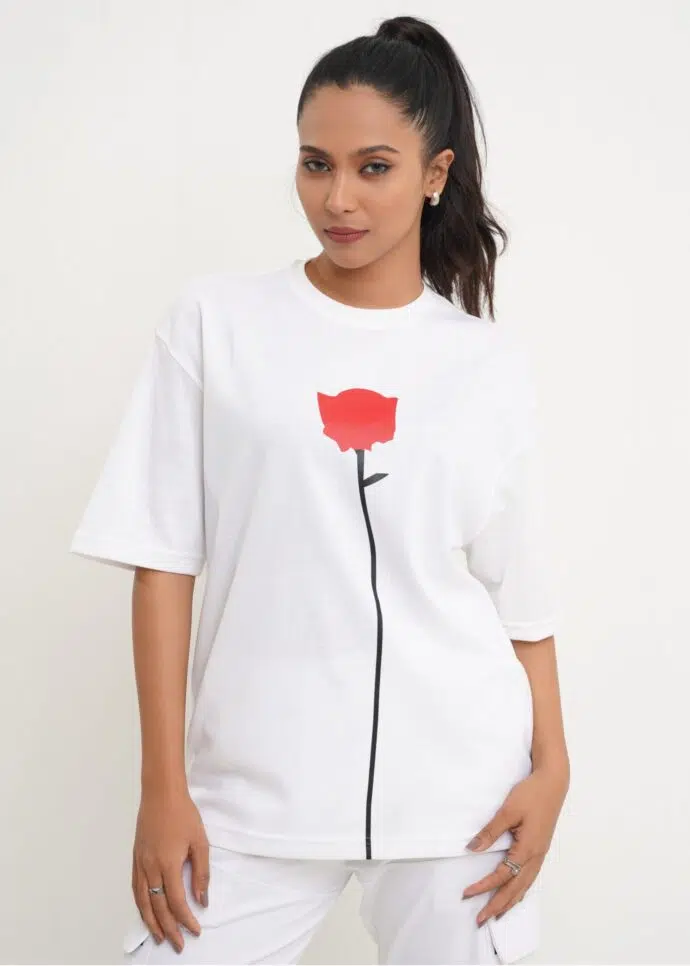Cropped Minimal Black Tee - Image 4